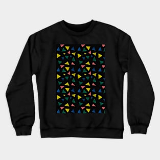 multicolored triangles Crewneck Sweatshirt